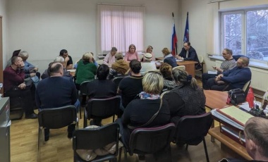 Рабочая встреча в посёлке Загорянский