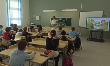 Экоуроки для трёх классов школы №16 в г.о. Щёлково