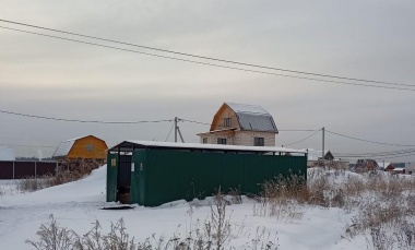 В деревне Назарьево, открыли новую контейнерную площадку